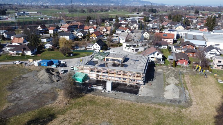 Luftbild KInderhaus Kreuzfeld