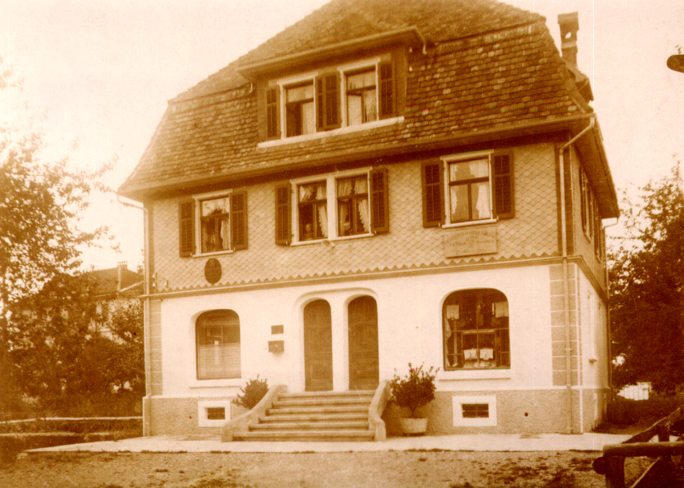 Paulihaus im Jahre 1900
