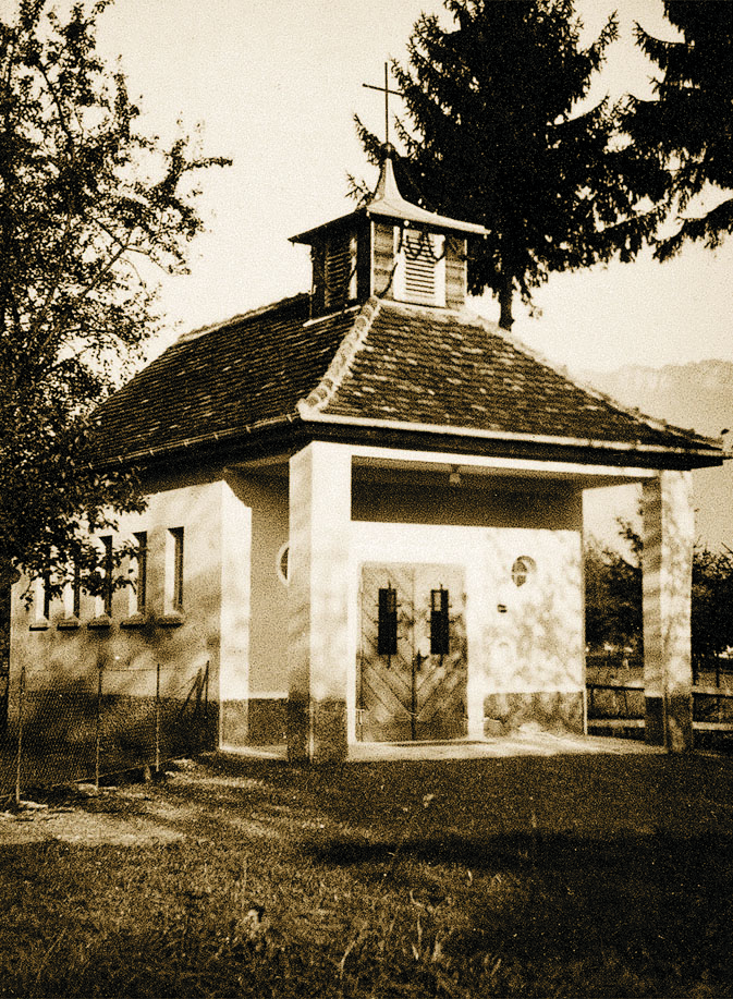 Die Lourdeskapelle wurde 1891 erbaut