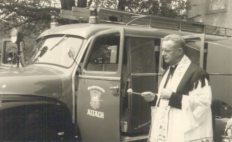 Im Jahre 1959 wurde das Feuerwehrfahrzeug Opel Blitz in Dienst gestellt