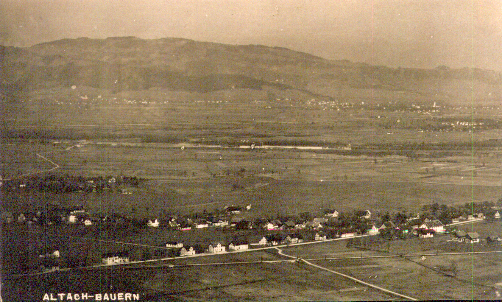 Altach Bauern im Jahre 1910
