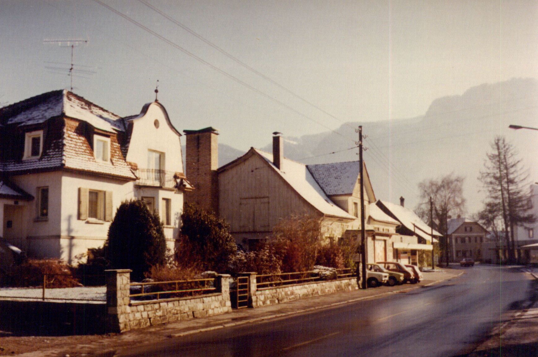Das Gebäude in den 1970er-Jahren