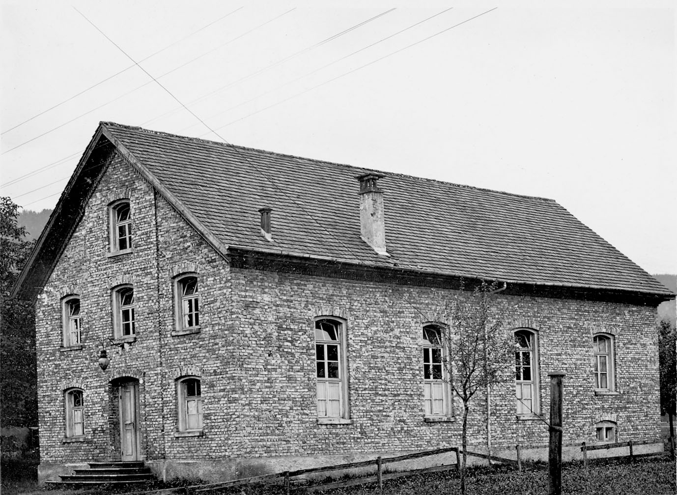 Vereinshaus im Jahre 1902