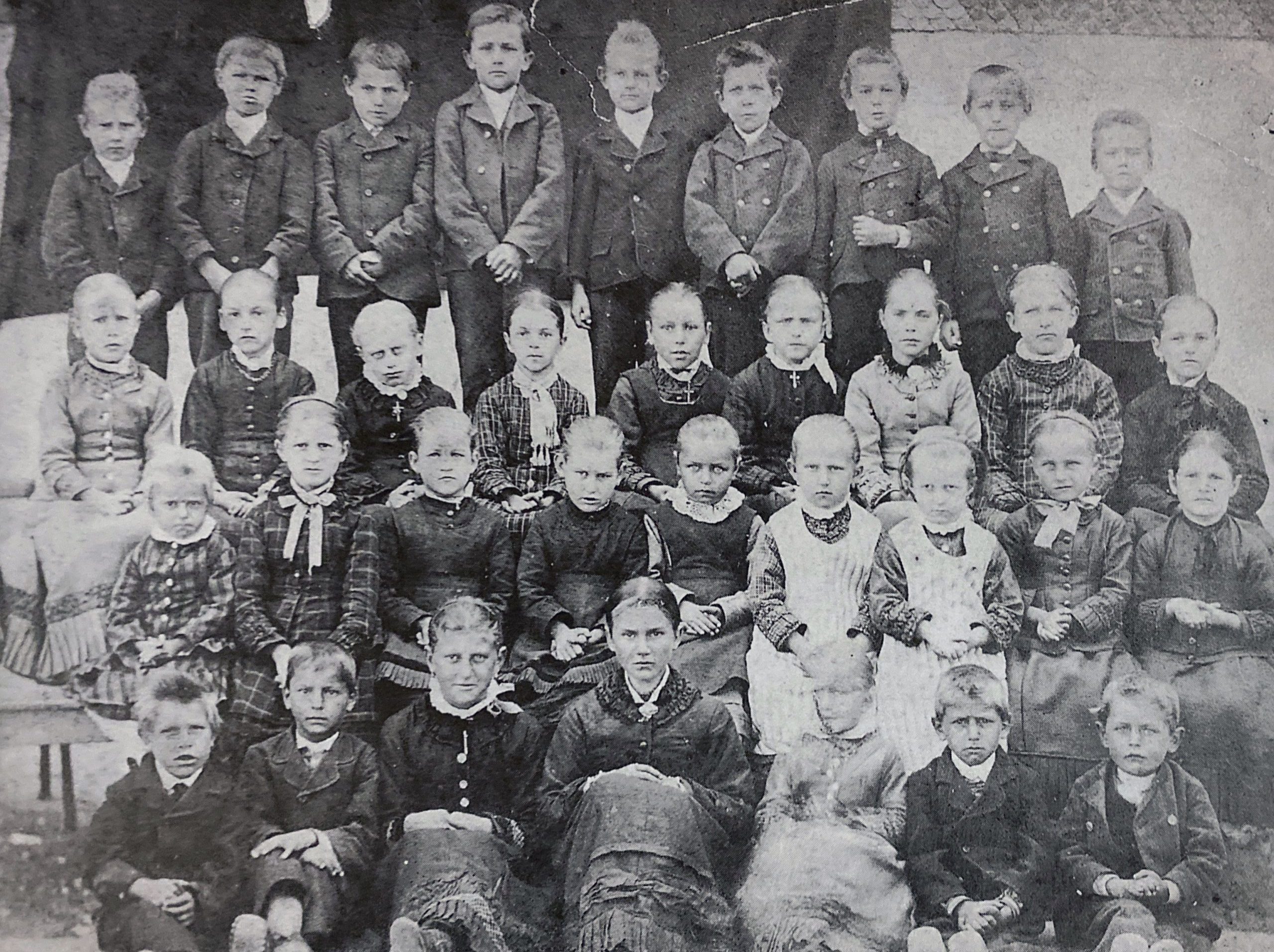 Das älteste Klassenfoto aus Altach