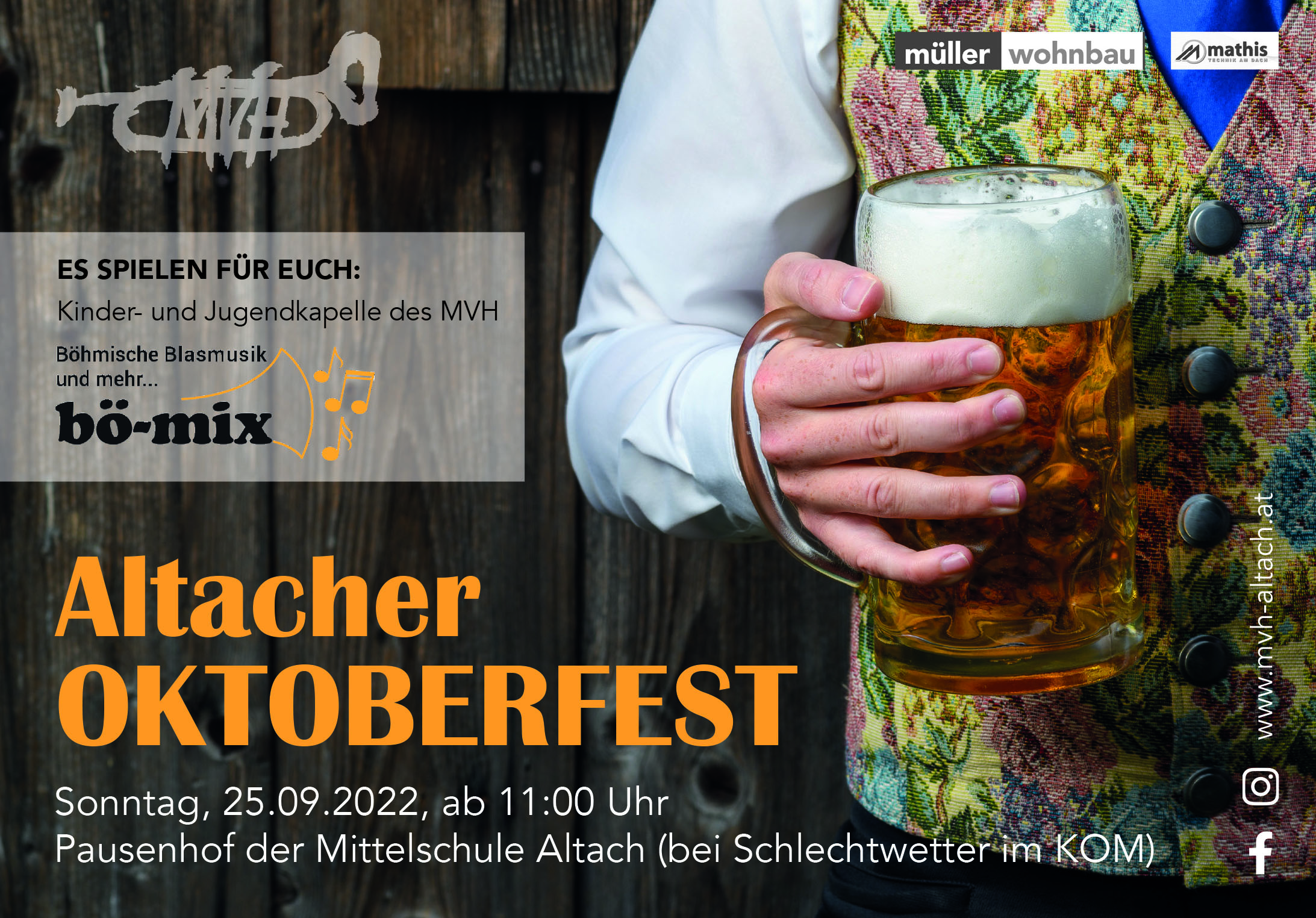 Inserat Altacher Oktoberfest