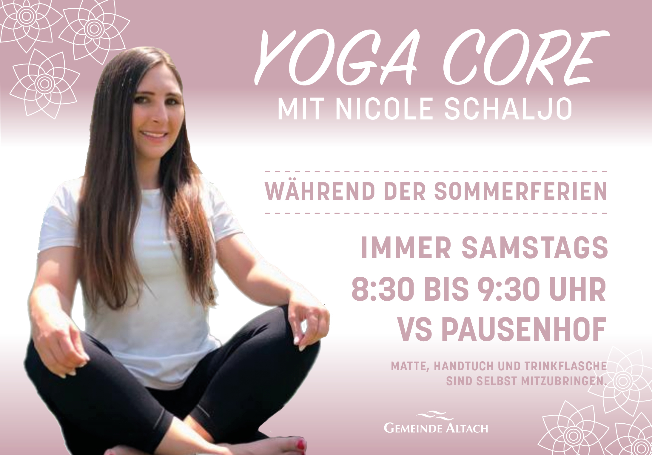 Yoga Core mit Nicole Schlajo